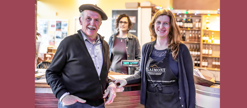 Jours de fête au stand de Plaimont à Saint-Mont  