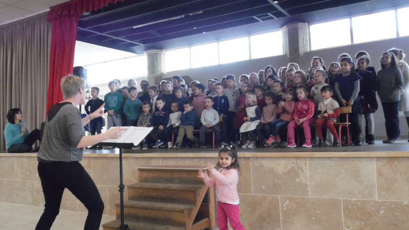 Fête de Noël pour les enfants de l'école