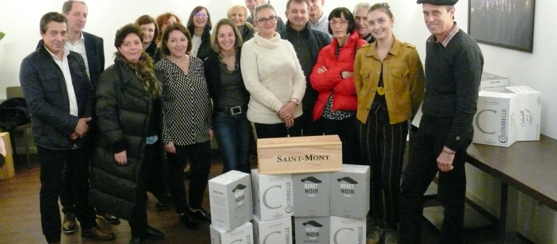 Les gagnants de la semaine commerciale ont reçu leurs lots offert par Plaimont producteurs