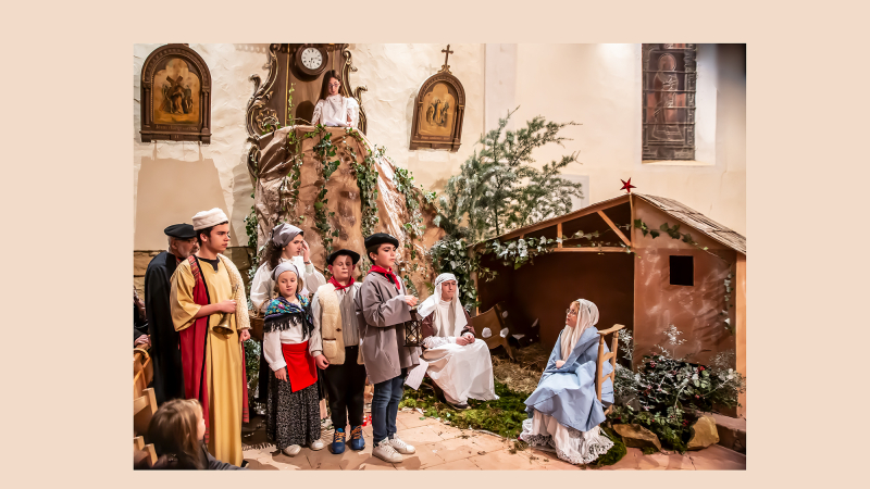 Une crèche vivante à Saint-Martin-d’Armagnac...  