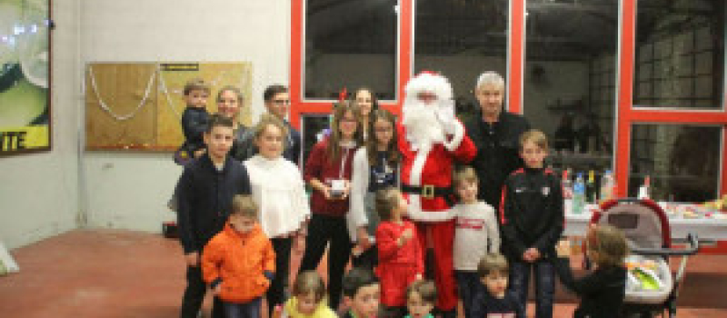 Le Père Noël des sapeurs-pompiers