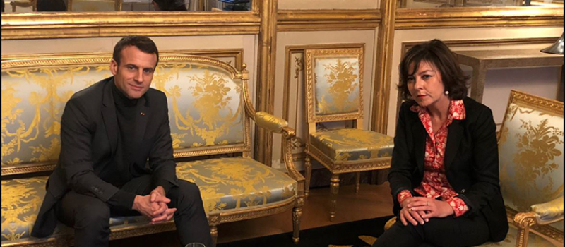 Carole Delga a rencontré le Président de la République