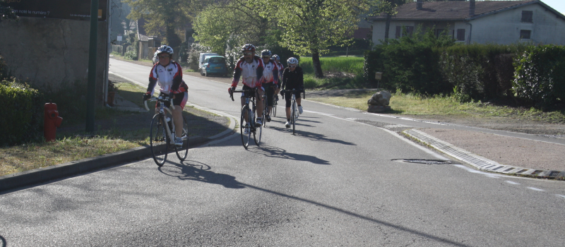 Les cyclotouristes ont toujours de bonnes jambes