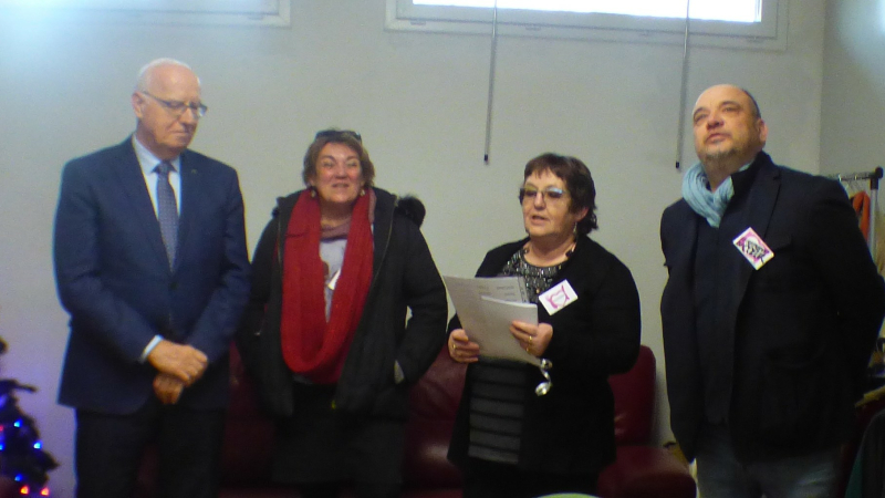 Inauguration des locaux réhabilités des Restaurants du Cœur