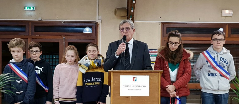 Voeux du Maire Michel Espié à la population