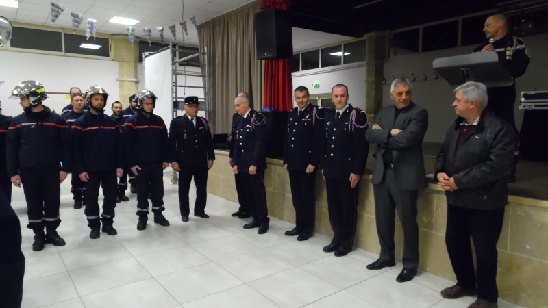 La "Sainte-Barbe" des pompiers de Plaisance 