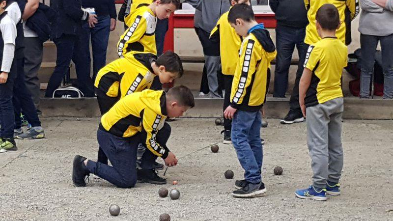 Pétanque: première sortie de la saison pour nos jeunes !