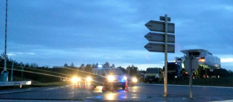 Faits Divers Série d'accidents sur la RN124