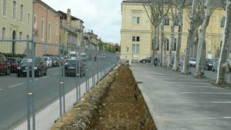 Balustrade des allées d'Étigny 