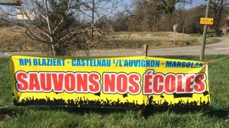« Sauvons le RPI Marsolan- Blaziert – Castelnau sur l’Auvignon »