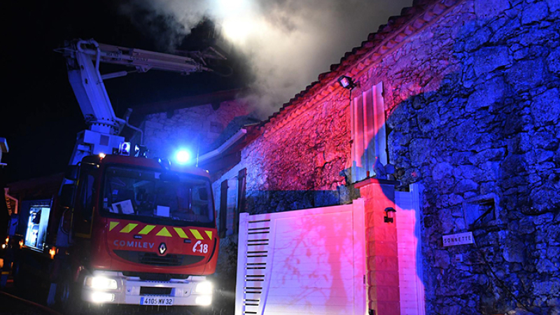 Dramatique incendie à l'Isle Bouzon 