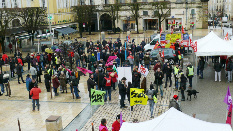 Grève : Les Gilets Jaunes ont participé à la manifestation en toute discrétion