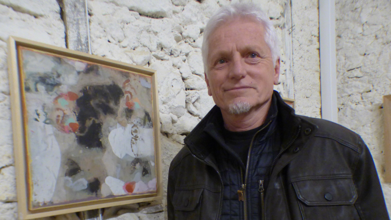 Yves Charreton expose à l'Âne bleu