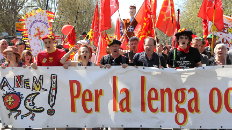 Mobilisations pour sauver l'enseignement de la langue Occitane 