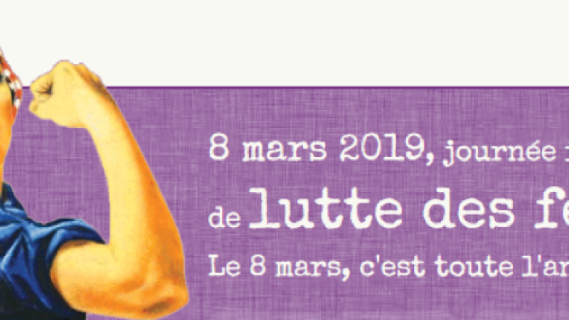 Pour la Journée internationale des Droits des femmes 