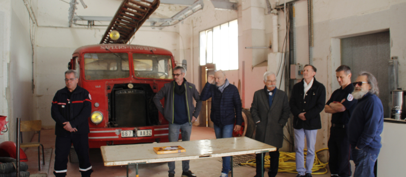 Visite au musée des sapeurs-pompiers