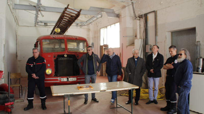 Visite au musée des sapeurs-pompiers