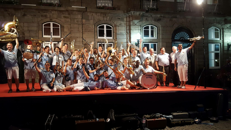 Soirée bandas avec le comité de jumelage 