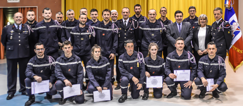 Des pompiers fiers de leurs valeurs à la Sainte-Barbe