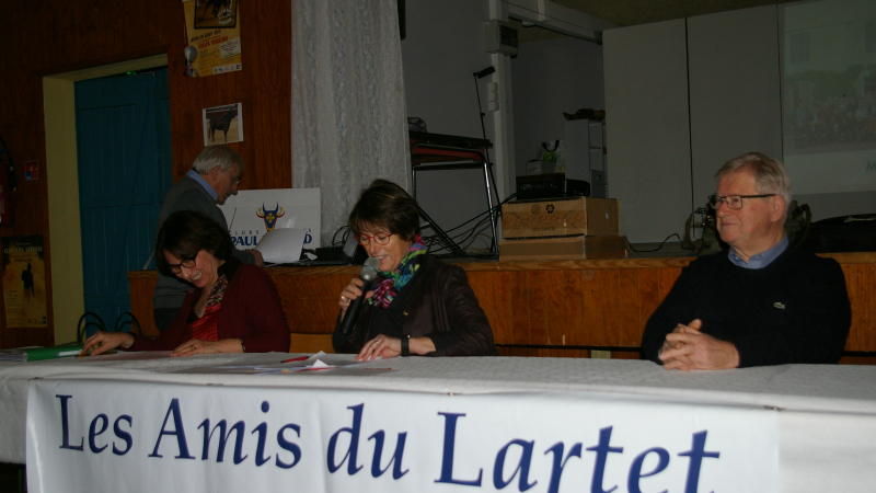 Les "Amis du Lartet" en assemblée générale