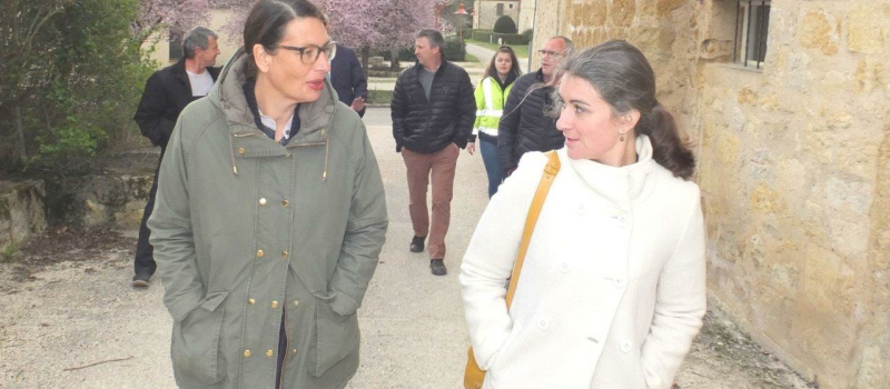 Visite de la sous-préfète du Gers
