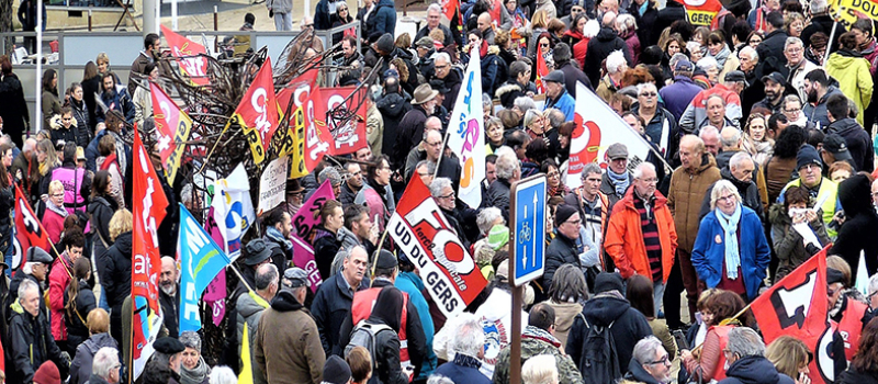 Toutes et tous en grève le 19 mars.