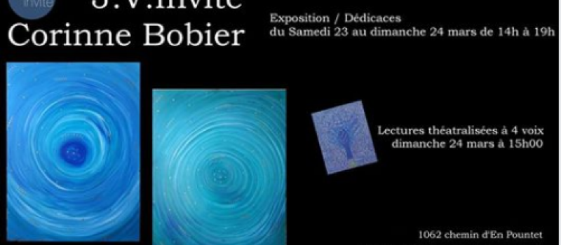 Corinne Bobier à la Galerie J.V. Invite
