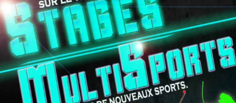Stage multisports pour les vacances scolaires