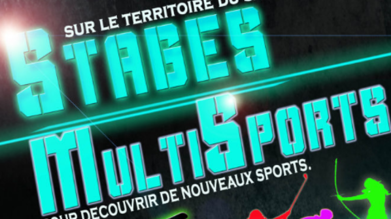 Stage multisports pour les vacances scolaires