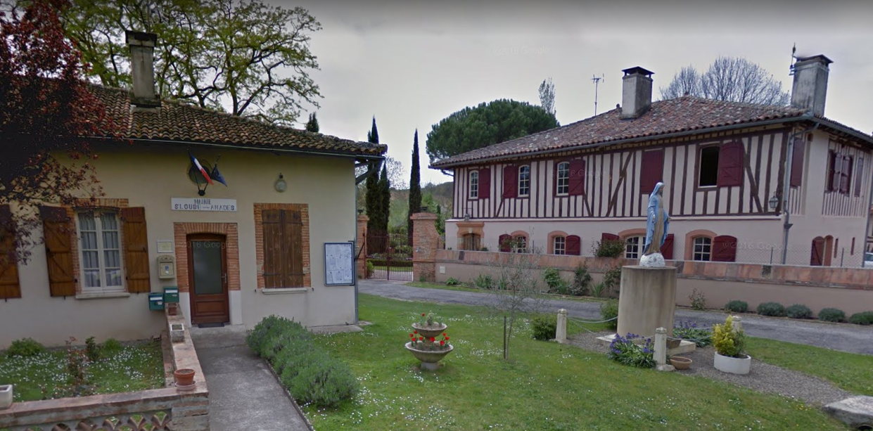 Saint-Loube-Amades - Street View Avril 2016