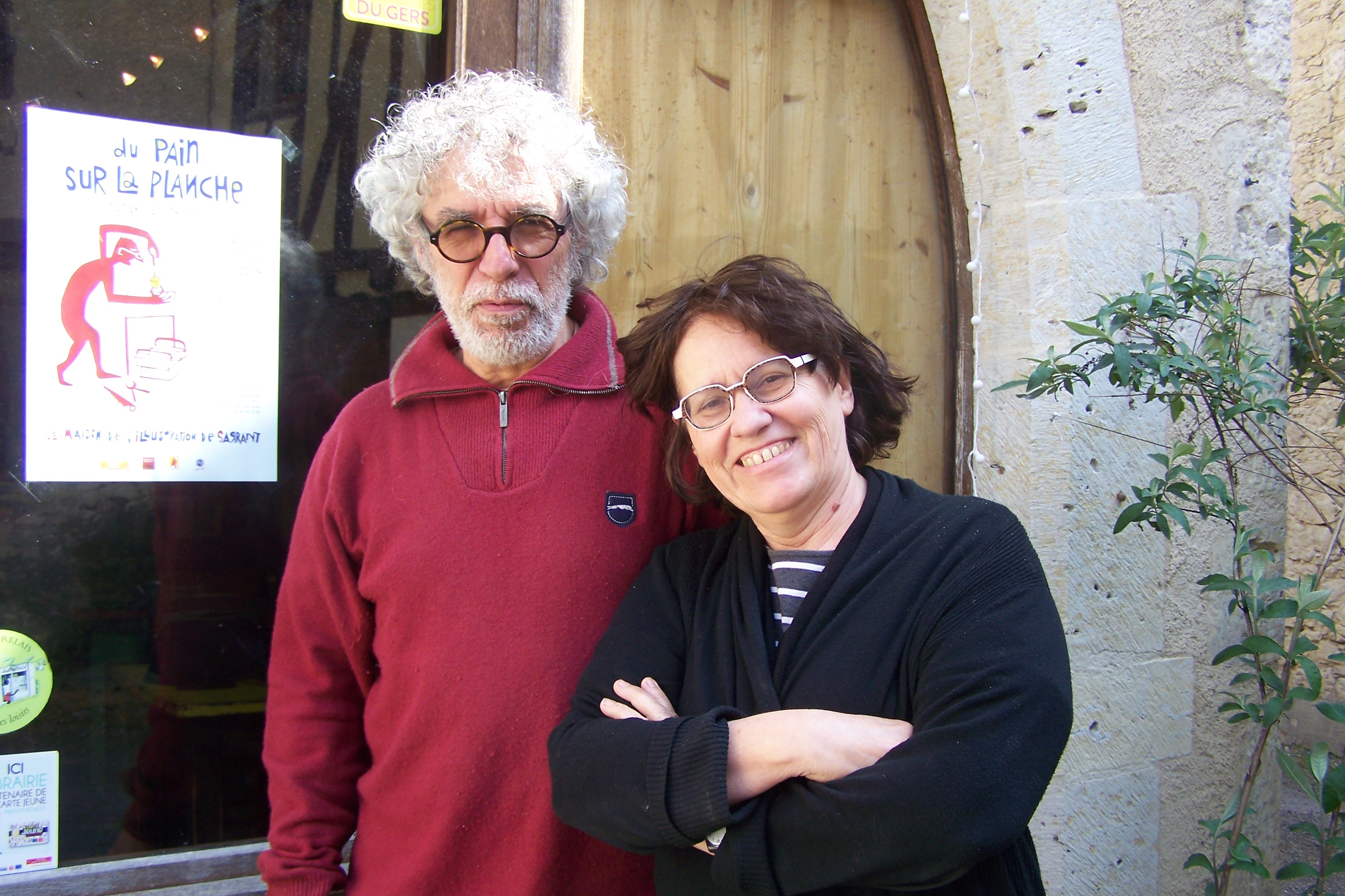 Didier et Catherine, les libraires, toujours à la pointe de nouveautés