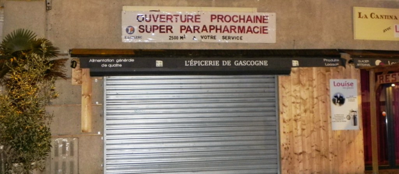 Nouveaux commerces en vue