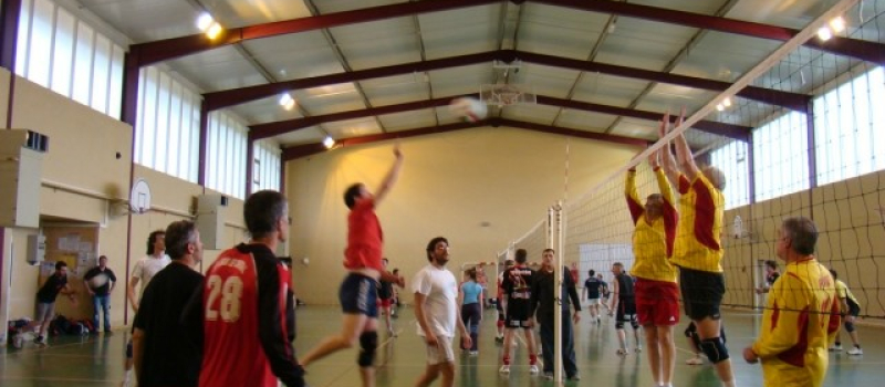 Compétition de volley-ball