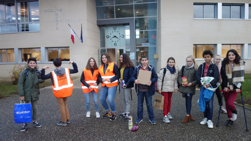 Collecte de la banque alimentaire