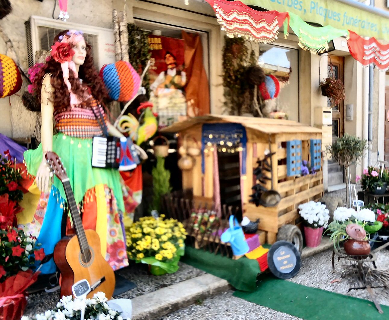 Un bel exemple de décoration pour le festival 2018
