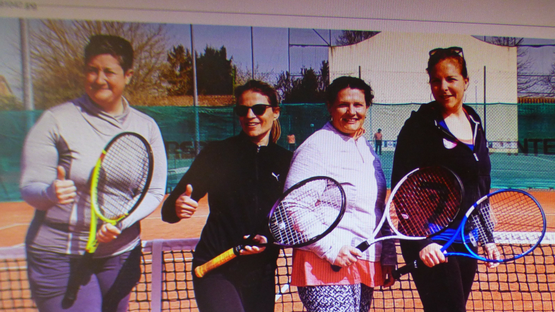 Une équipe Dames renoue avec le tennis marciacais