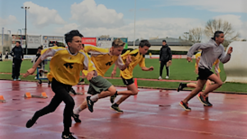 Meeting d'athlétisme UNSS.