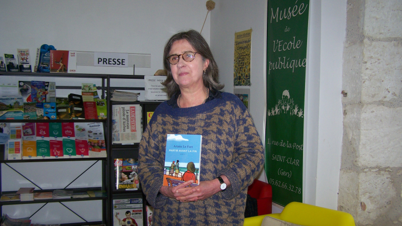 Une soirée littéraire avec, comme invitée, Ariane Le Fort, écrivain belge
