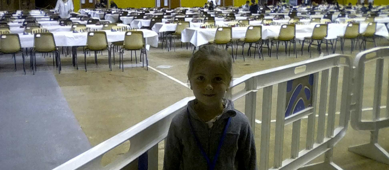 Abigaël Biémouret, 7 ans et déjà bien du talent !
