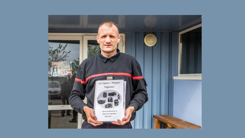 Transmettre l’épopée des sapeurs-pompiers du Houga  
