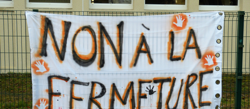 Fermetures d'écoles