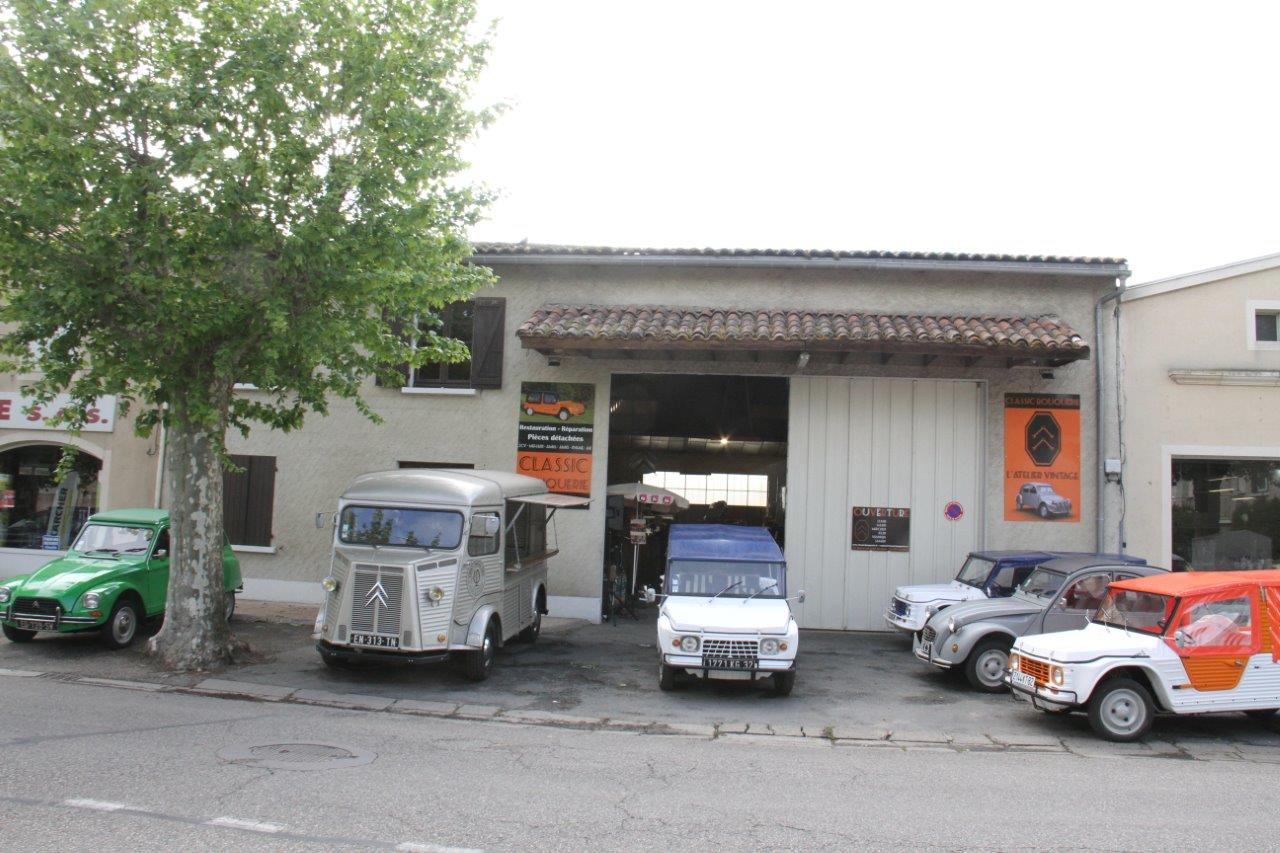 Le garage Boulevard Saint Jacques