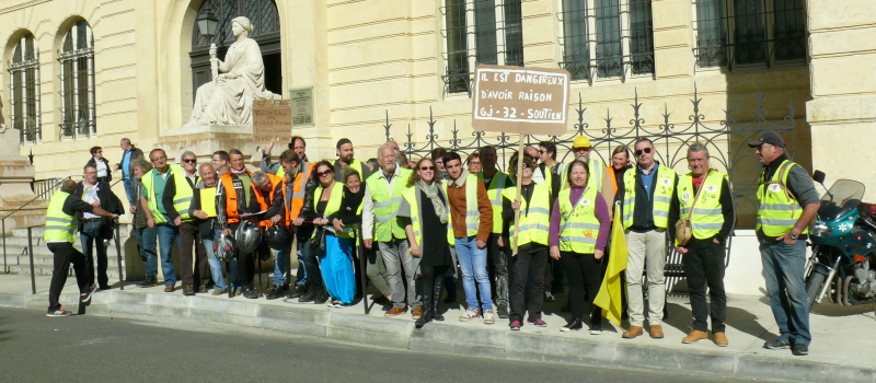 Les cinq Gilets Jaunes contestent leur assignation en justice