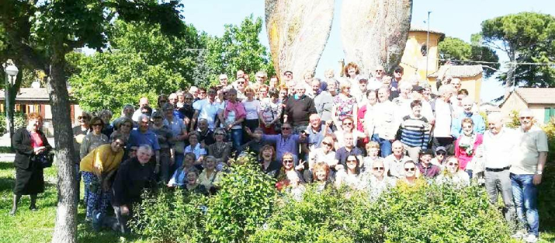Français et Italiens ont fêté en chanson, le 1er mai, à Ravenne (Italie) 