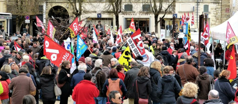Fonction publique : grève et manifestations