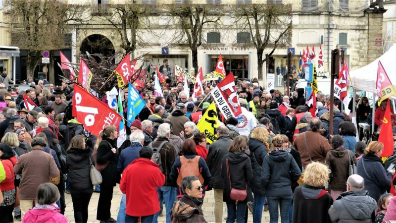 Fonction publique : grève et manifestations