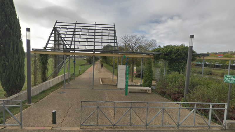 Travaux sur la promenade le long du Gers