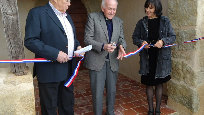 La chapelle de Grazan entièrement restaurée intérieurement 