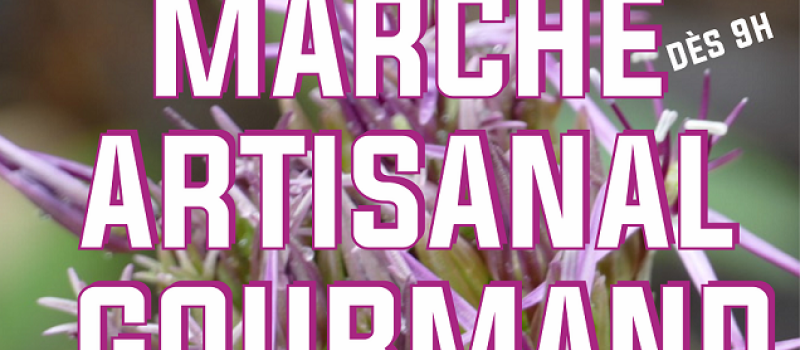 Marché artisanal et gourmand ce dimanche