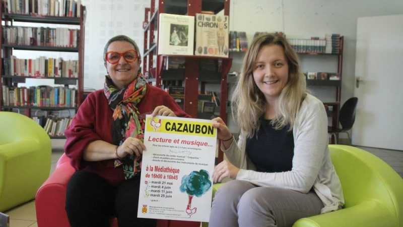 Ateliers  lecture et musique pour les pitchouns